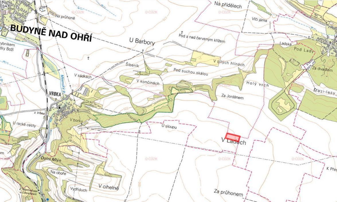 Zemědělská půda, prodej, Vrbka, Budyně nad Ohří, Litoměřice - 2