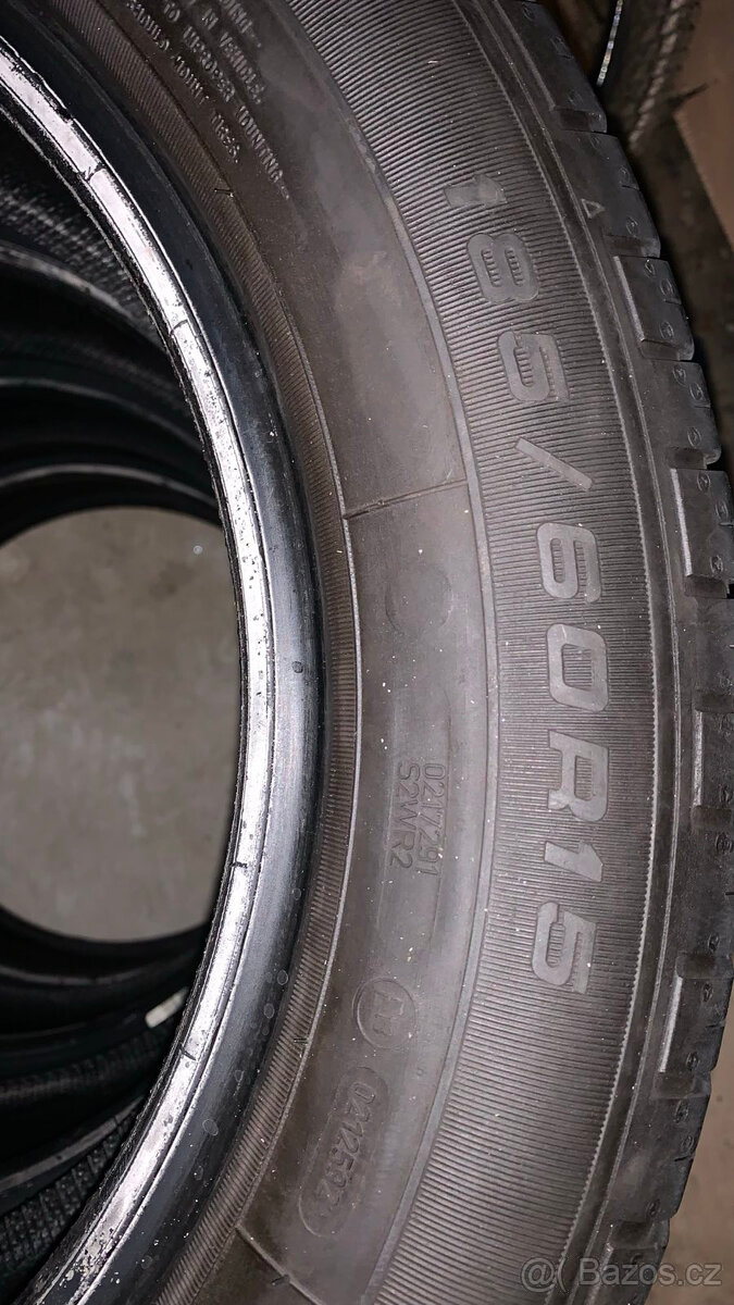 4x letní pneu Fulda EcoControl HP 185/60 R15 (popisek...) - 2