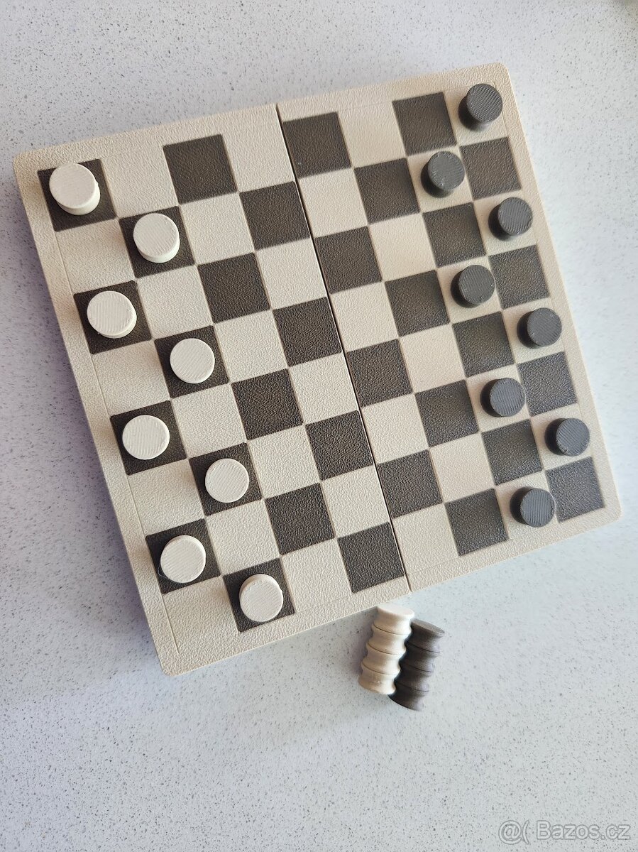 Šachy - magnetický cestovní set - 2