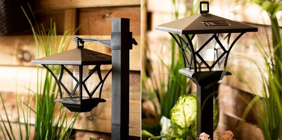 Zahradní solární lampa se soumrakovým senzorem - 2