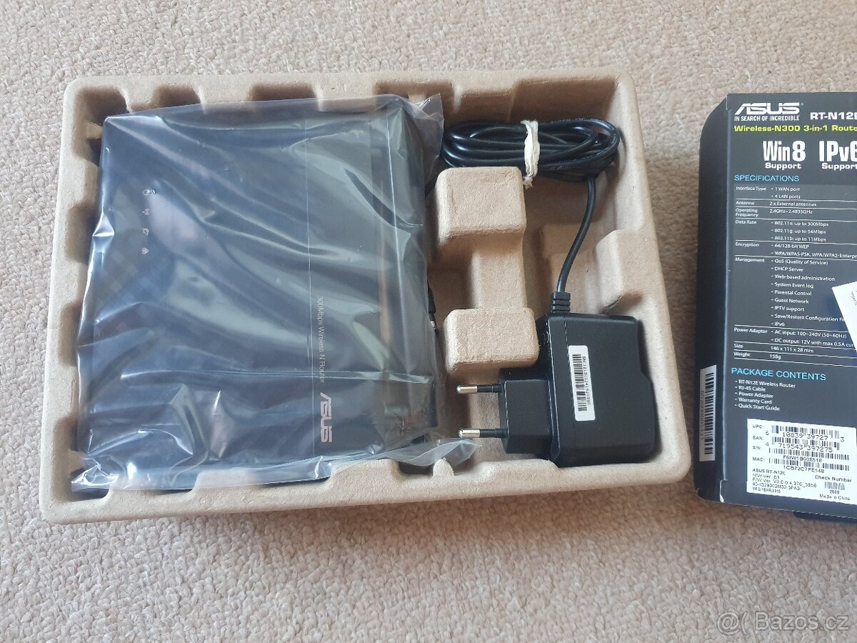 WiFi router Asus RT-N12E Wireless-N300 - 2
