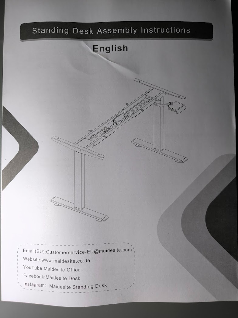 Elektricky výškově stavitelná konstrukce stolu, nová - 2