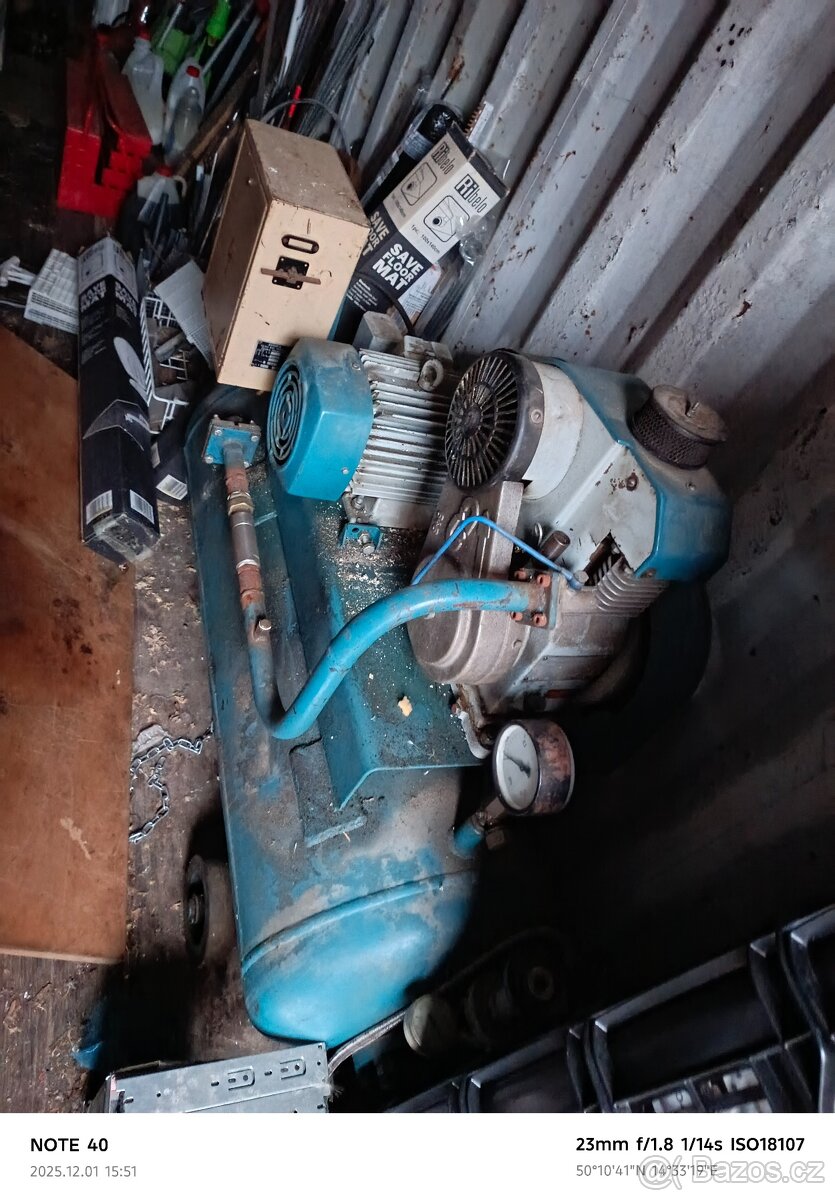 Kompresor Orlík 150 litrů 1JSK 75-15 11barů - 2