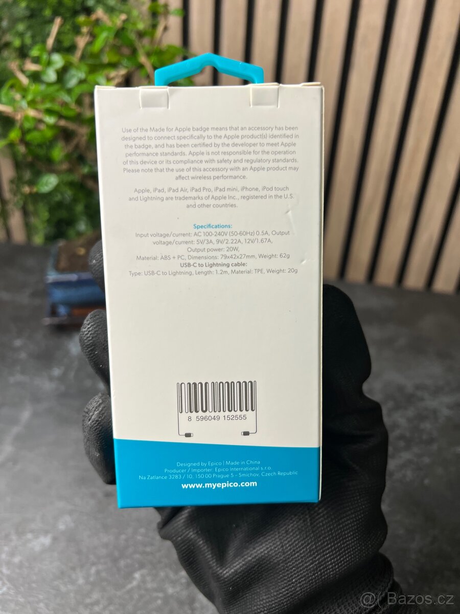 Epico 20w rychlonabíječka - 2