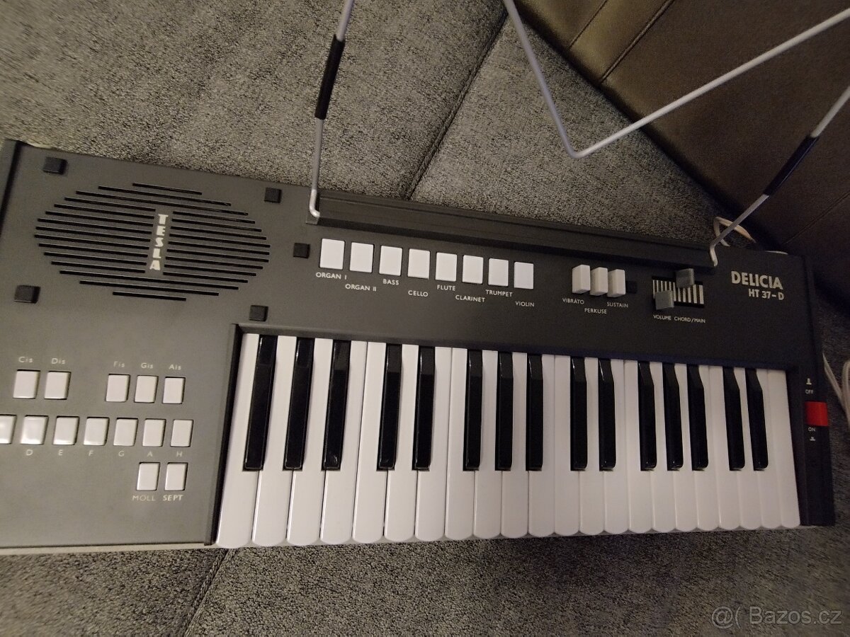 Klávesy DELICIA HT 37 - D - 2