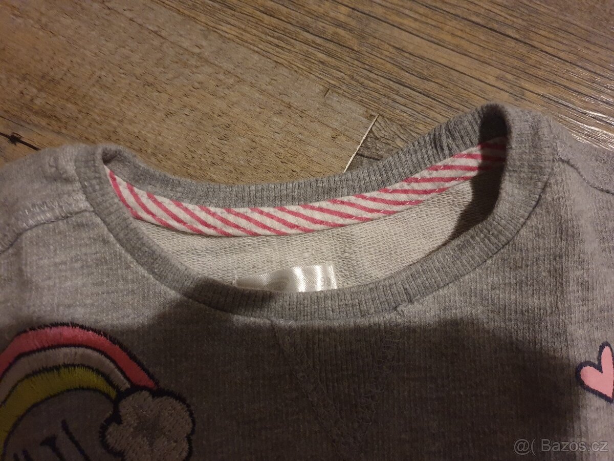 Dívčí mikina vel. 98 - 2
