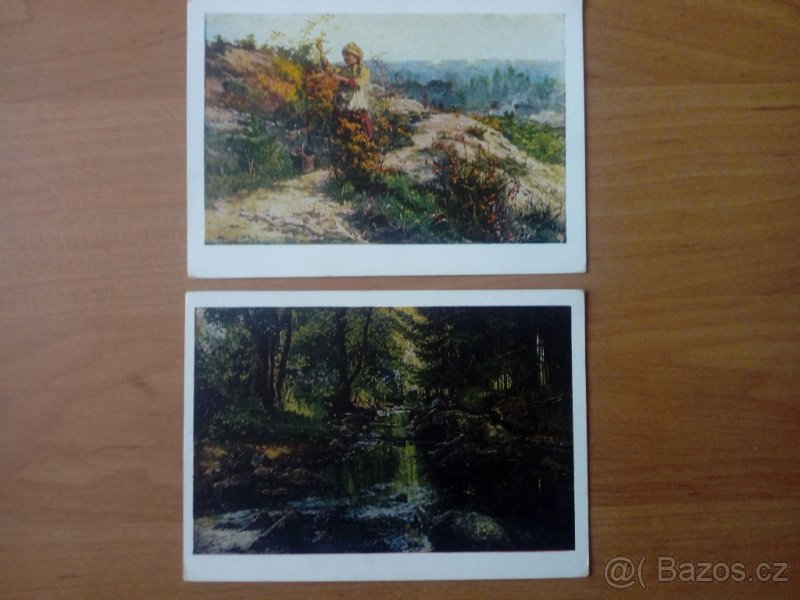 Staré umělecké pohlednice - 2