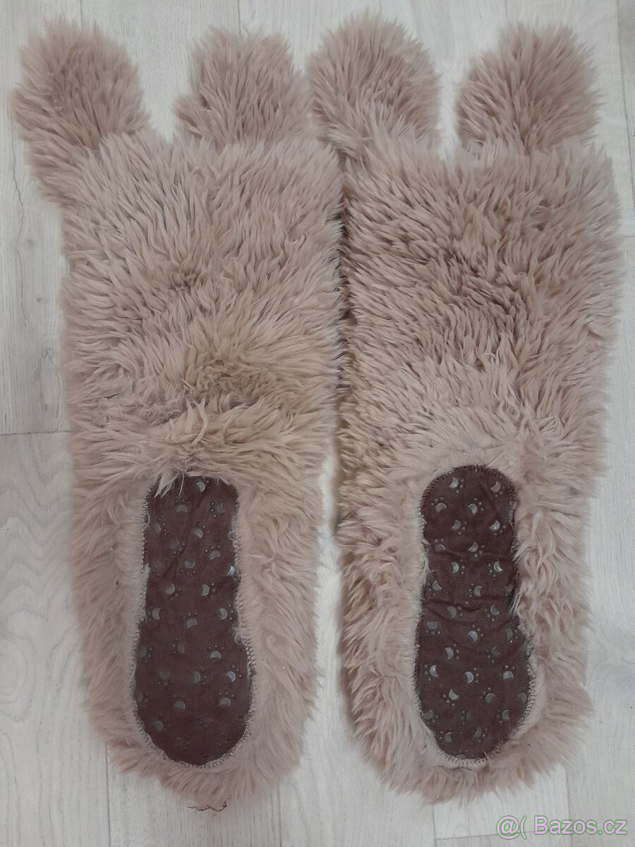 Teplé chlupaté “psí” bačkory – extrémní pohodlí a roztomilos - 2