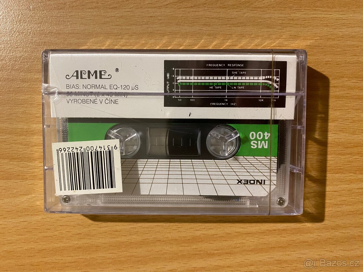 Prázdna Mc kazeta značky Alme (zabalená) - 2