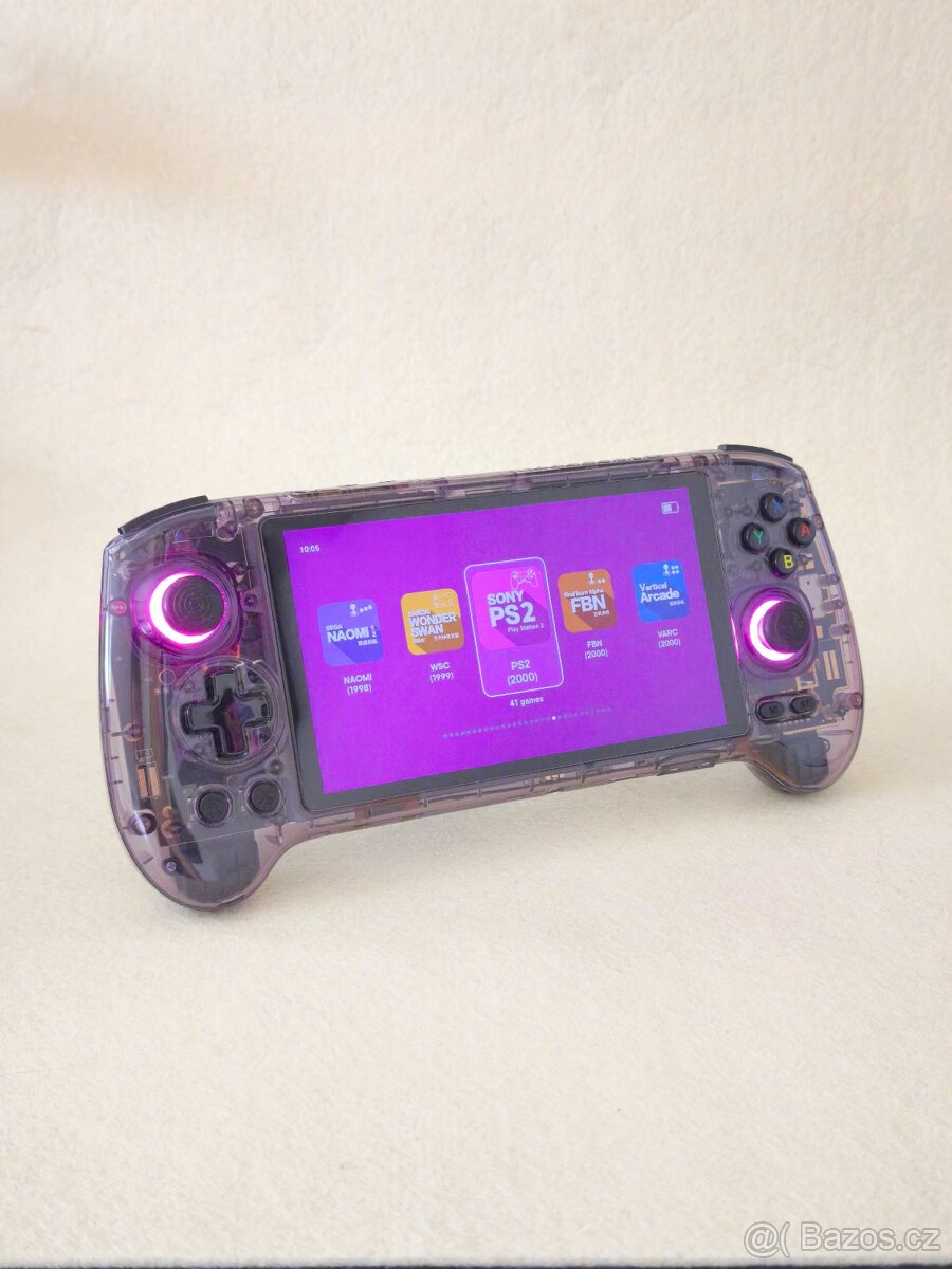 Herní konzole Anbernic RG557 handheld + pouzdro - 2