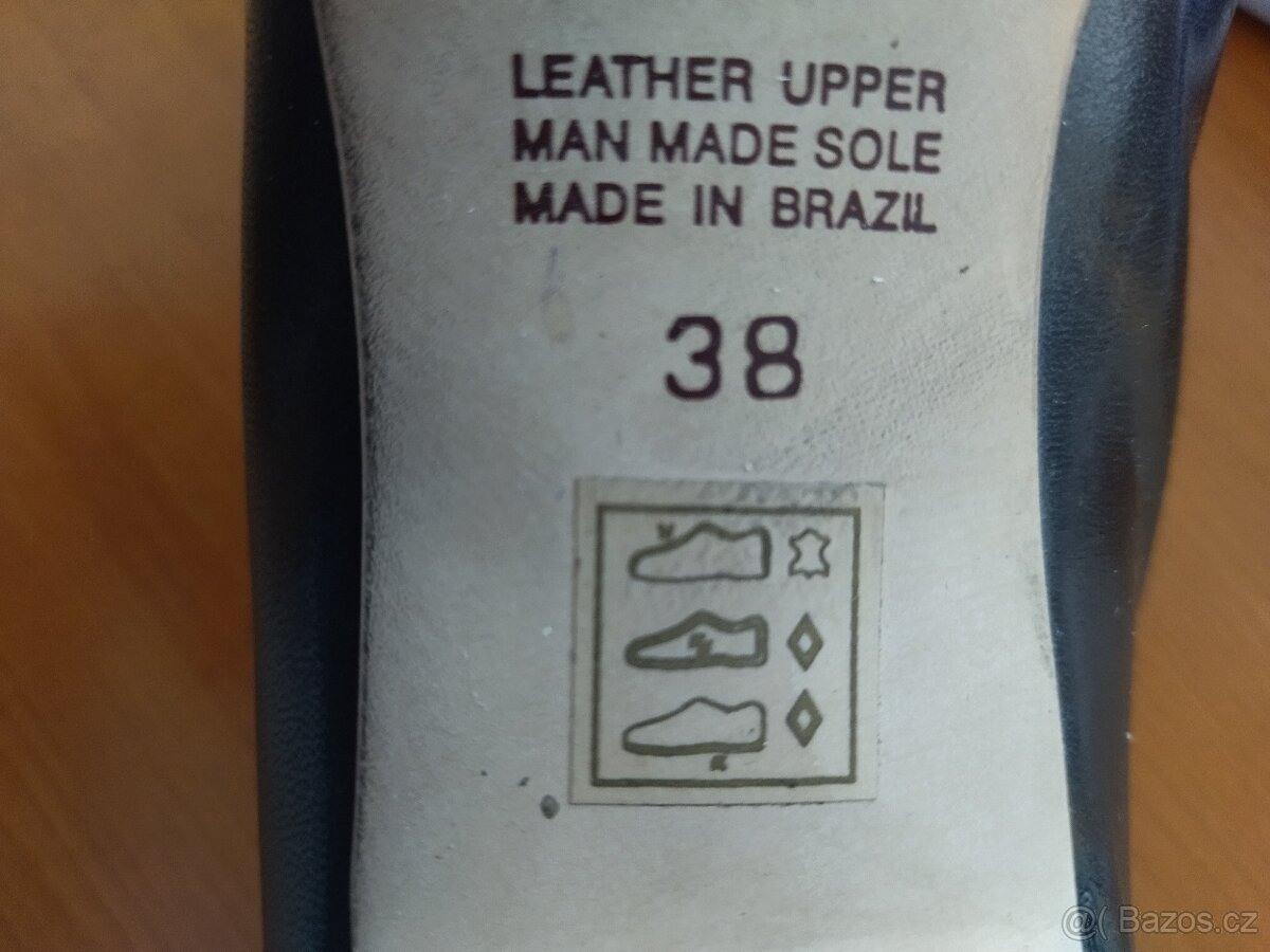 Brazilské lodičky vel. 38 - 2