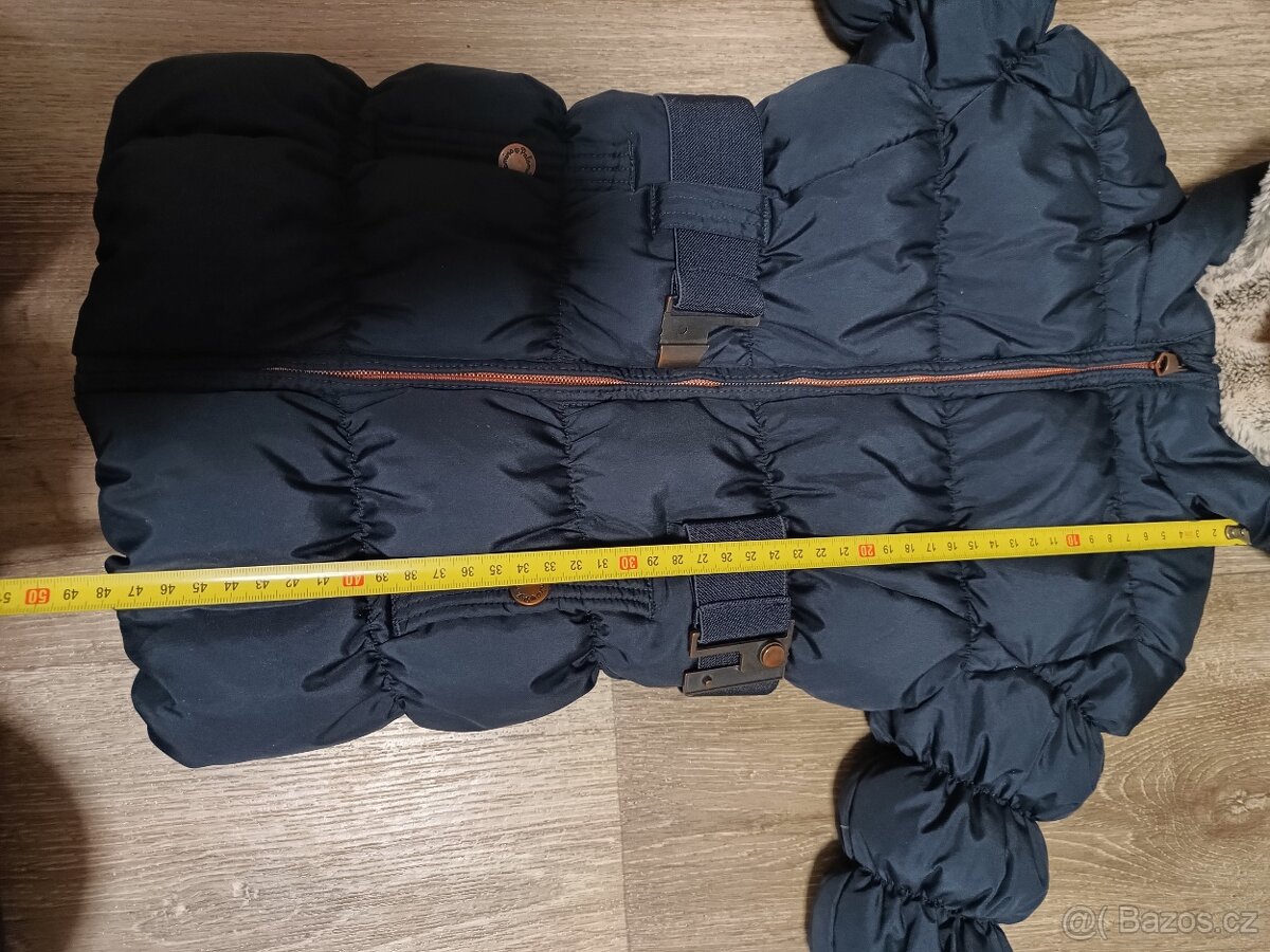 Péřový kabátek C&A vel. 98 - 2