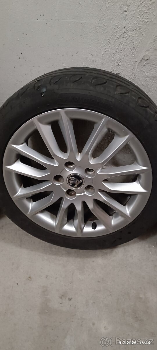 Originál ALU kola škoda Octavia 2 - 2