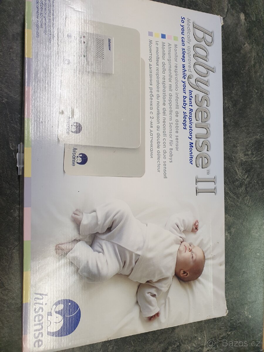 Monitor dechu Babysense 2, v balení 2 kusy - 2