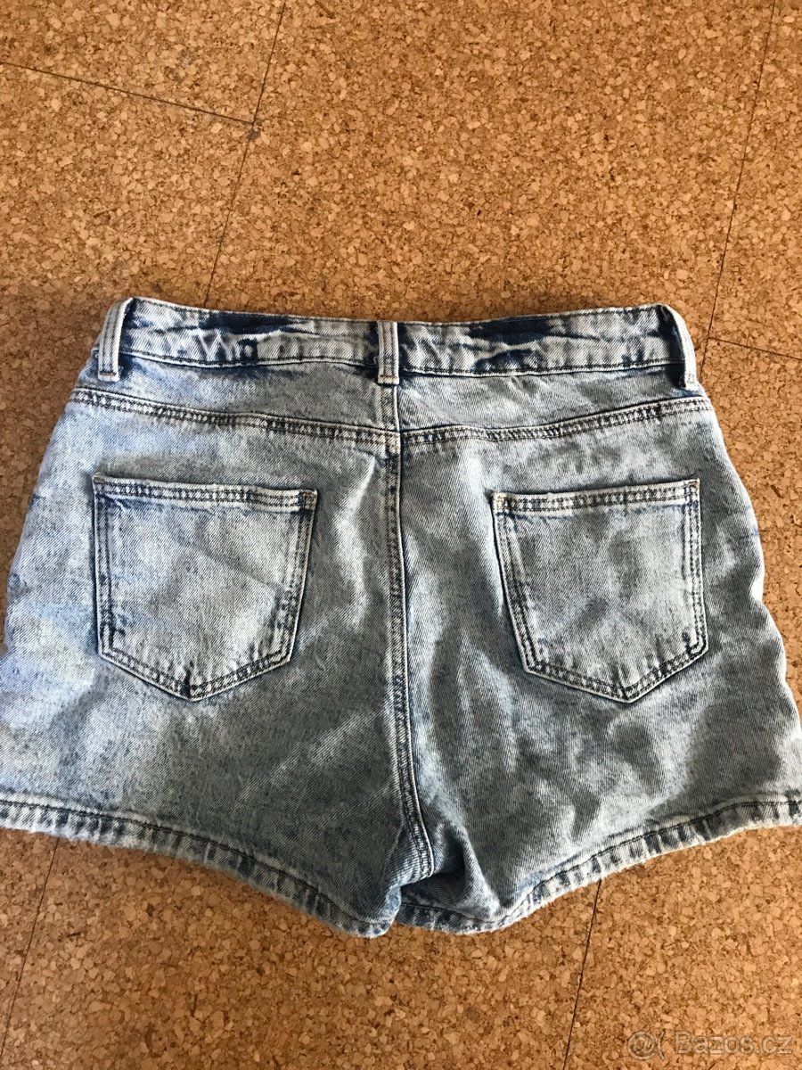 Džínové C&A kraťasy vel 164/170 - 2