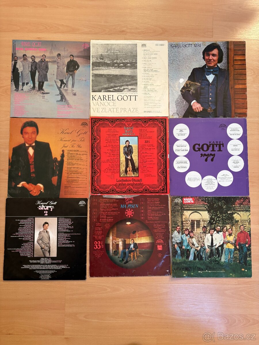 LP - Karel Gott - 9ks - 2
