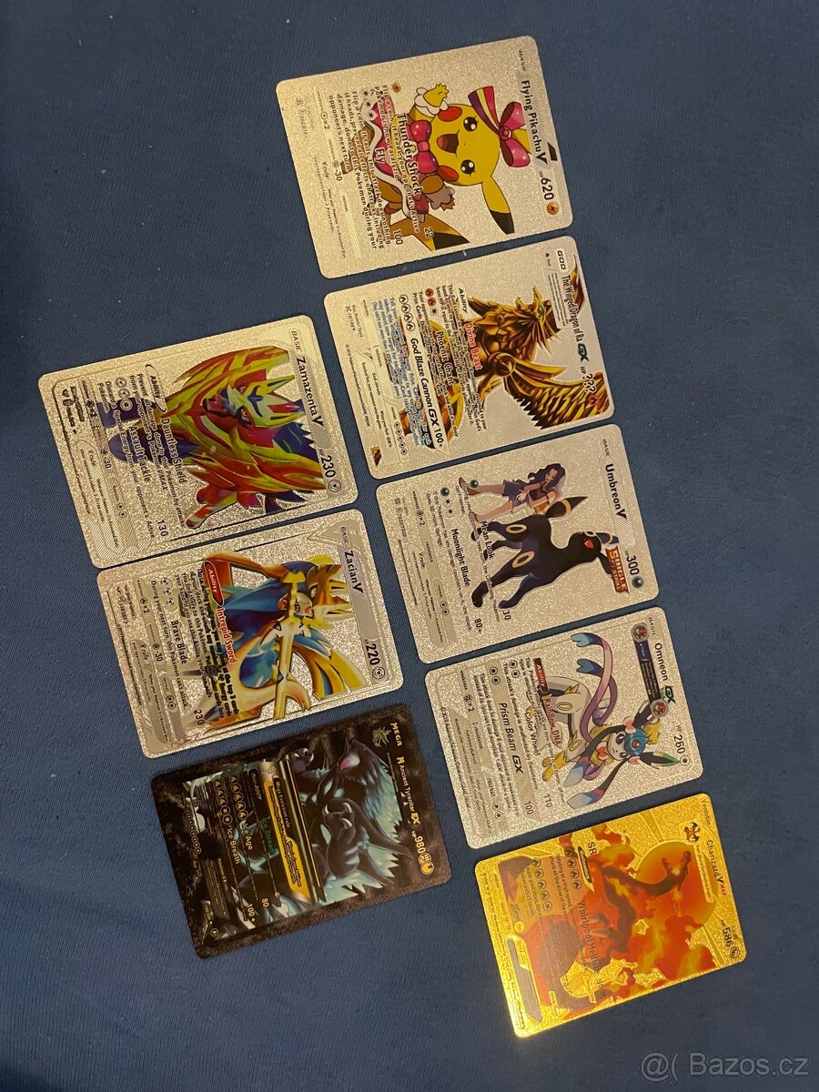 8x pokémon karty - 2