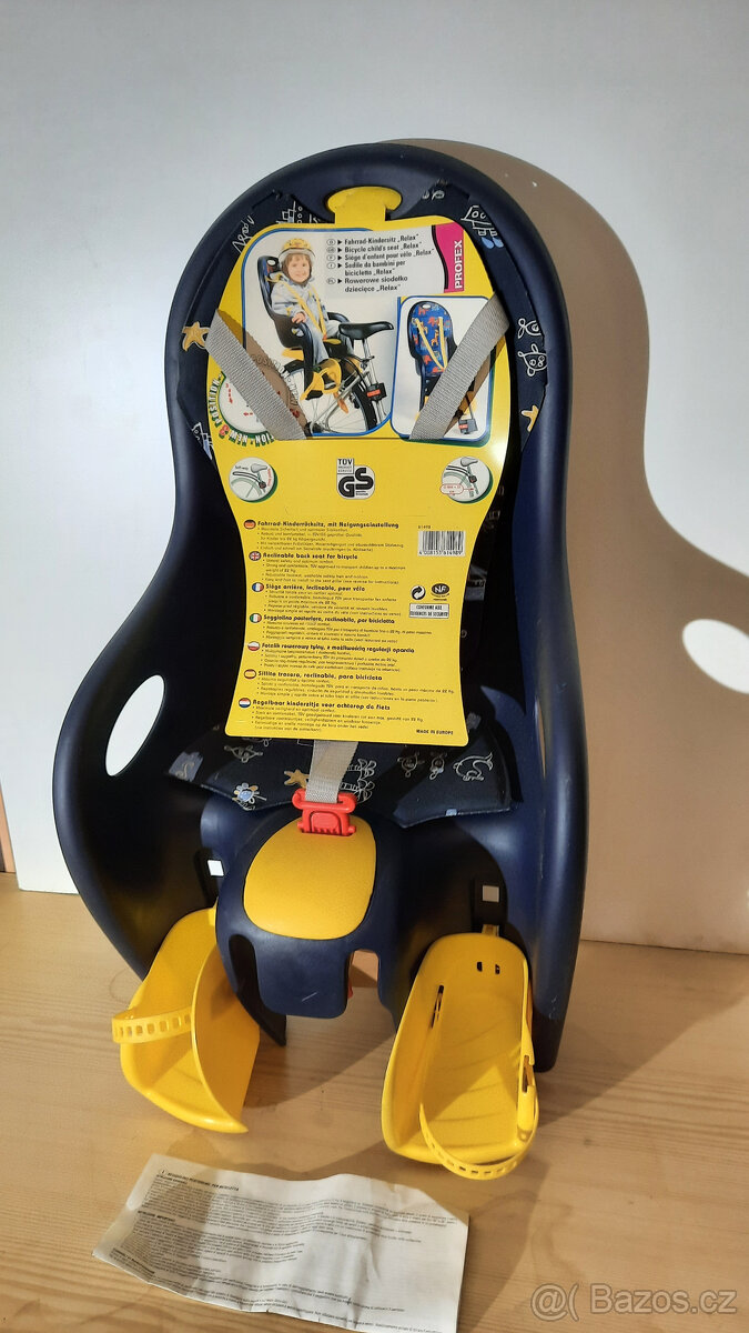 Nová dětská sedačka na kolo - 2