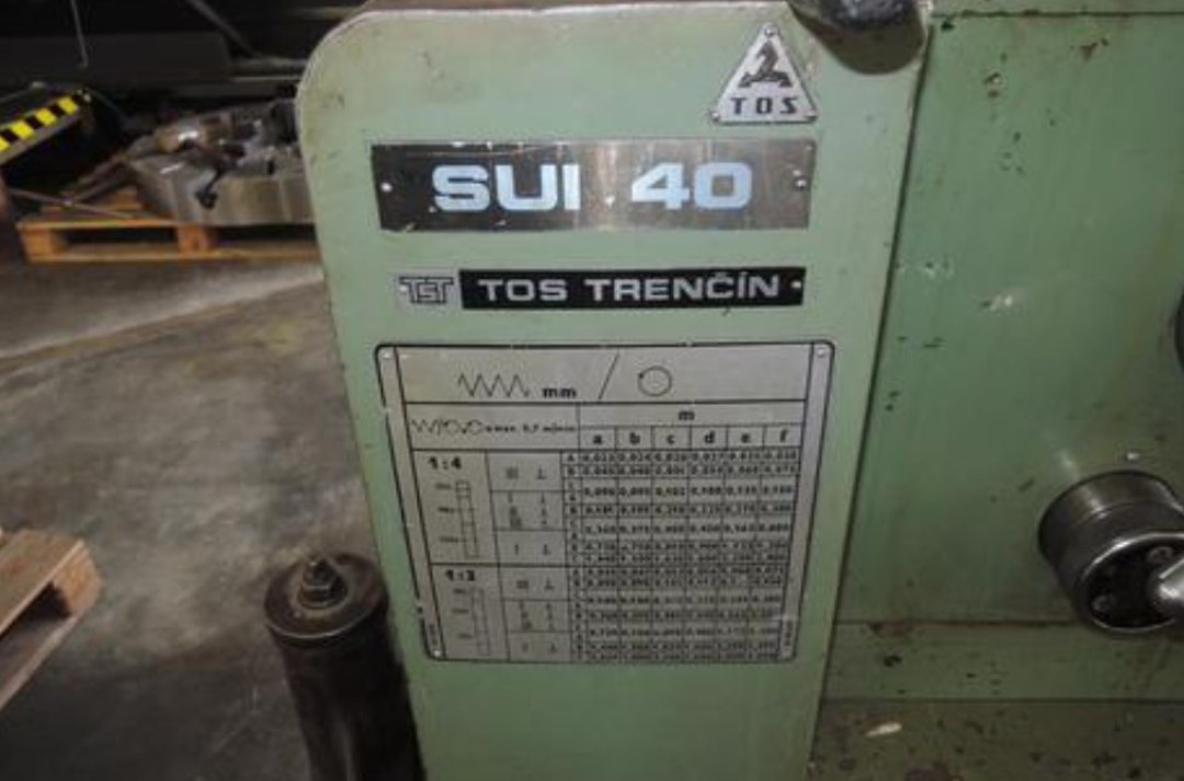 Prodám soustruh SUI 40 - 2