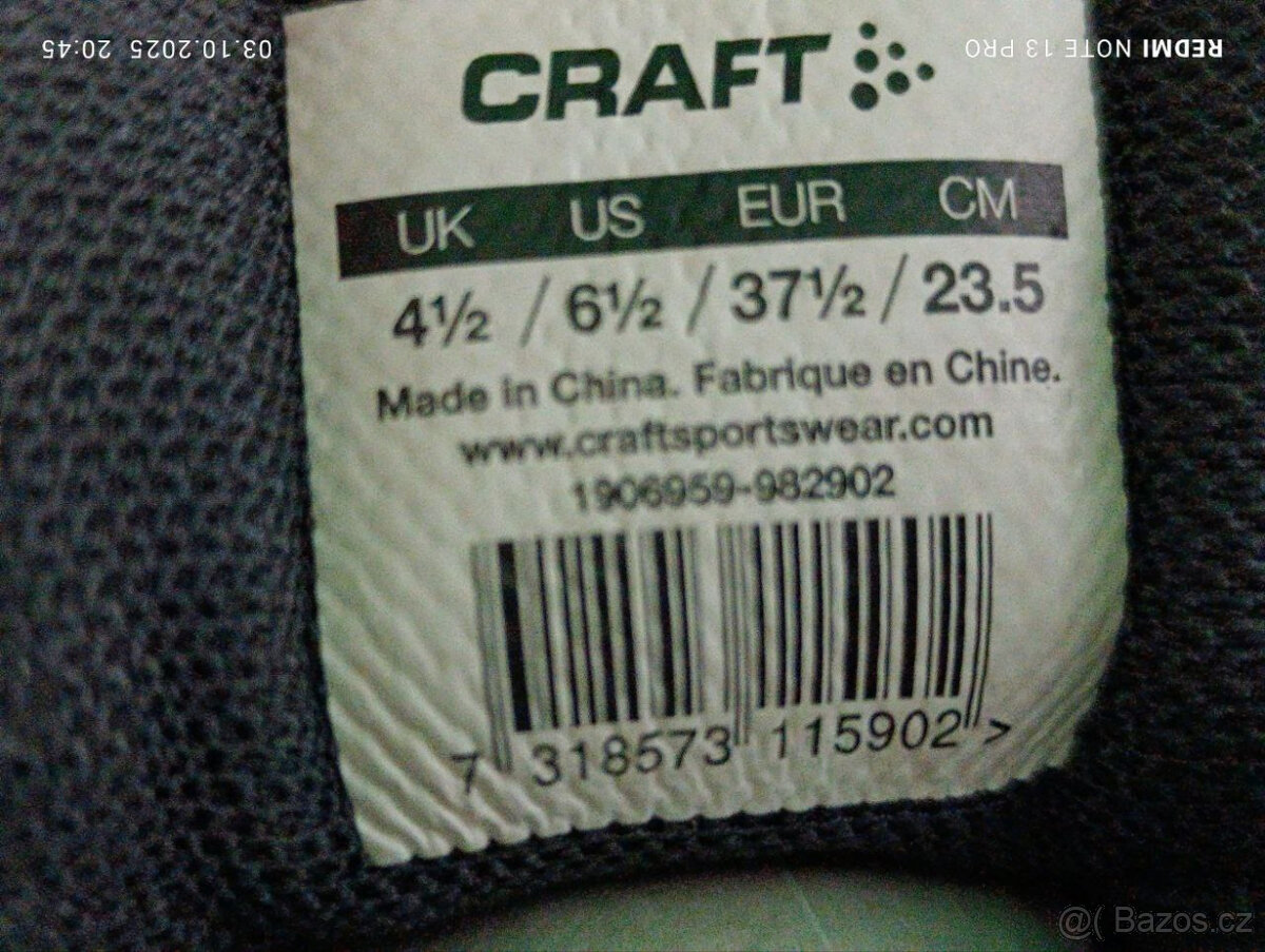 Craft V175 Fuseknit vel.37, 38,5, 40,5 - 2