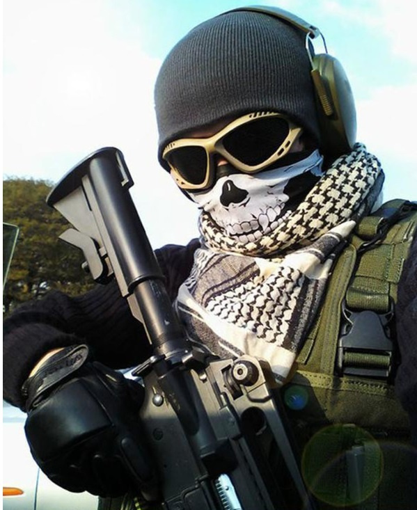 Bufka nákrčník kukla - 2