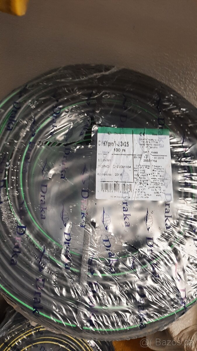 Prodam cyky-j 3x1,5 a. 3x2.5 - 2