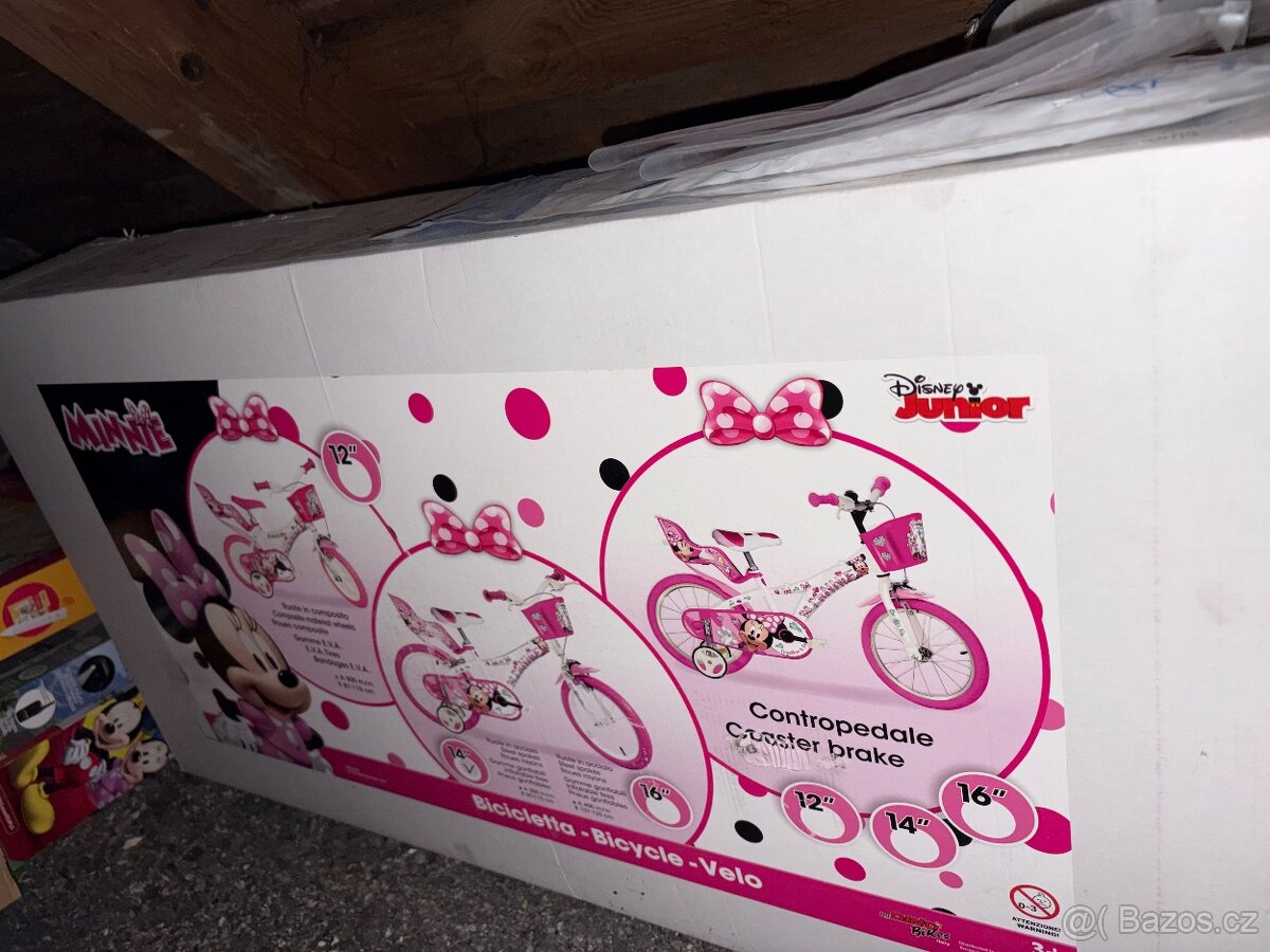 Dětské dívčí kolo Minnie 14" - 2