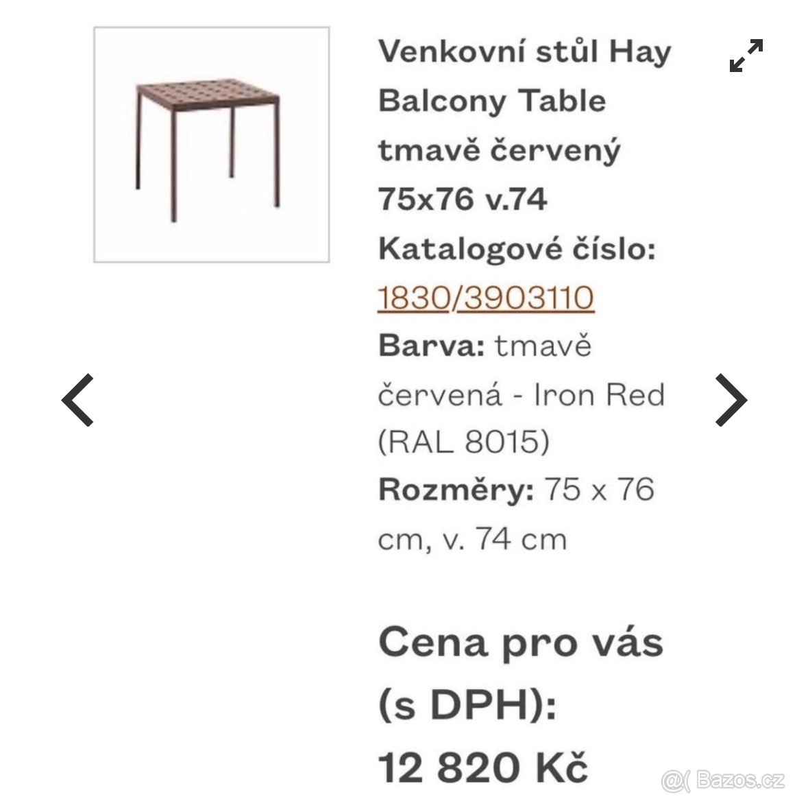 HAY stůl a 4 židle - 2