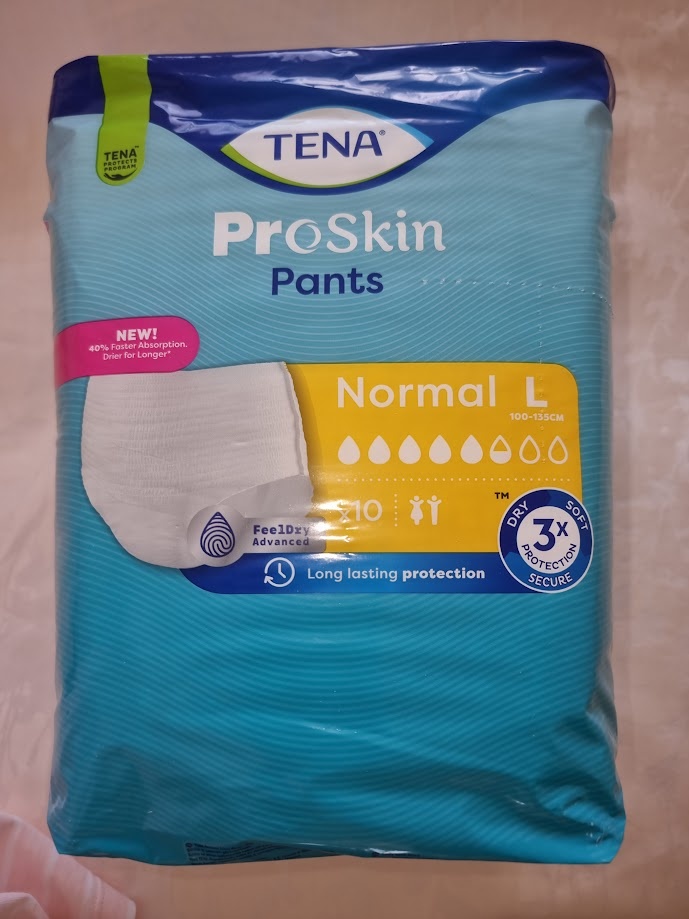 TENA Pants Normal L - pohodlné absorpční kalhotky - 2