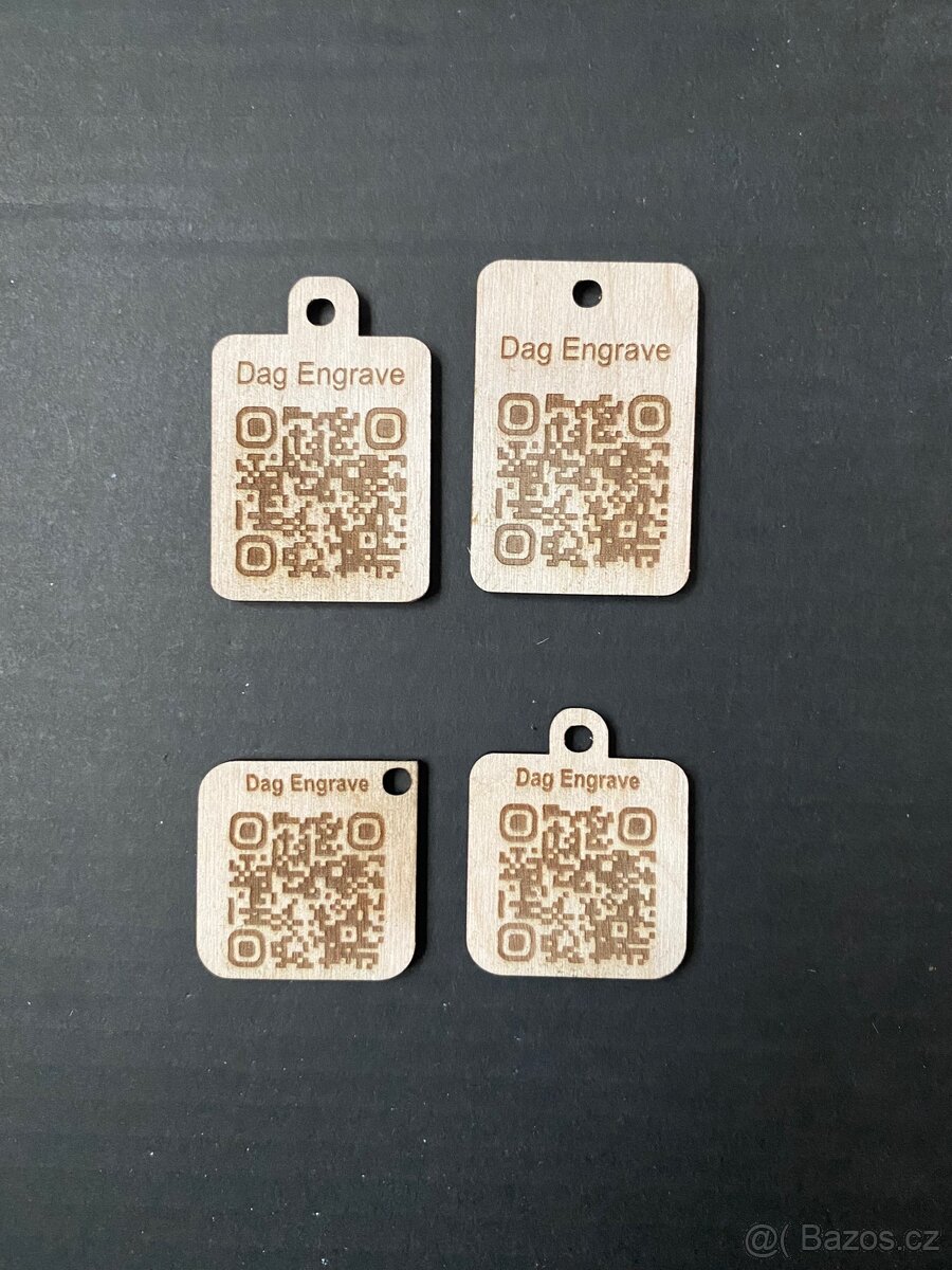 Gravírované klíčenky a dekorační desky - 2