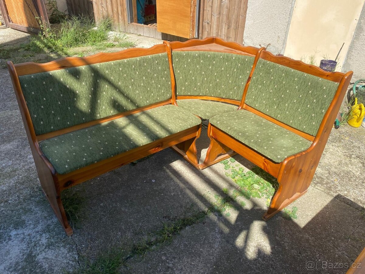 Rohový jídelní set - 2