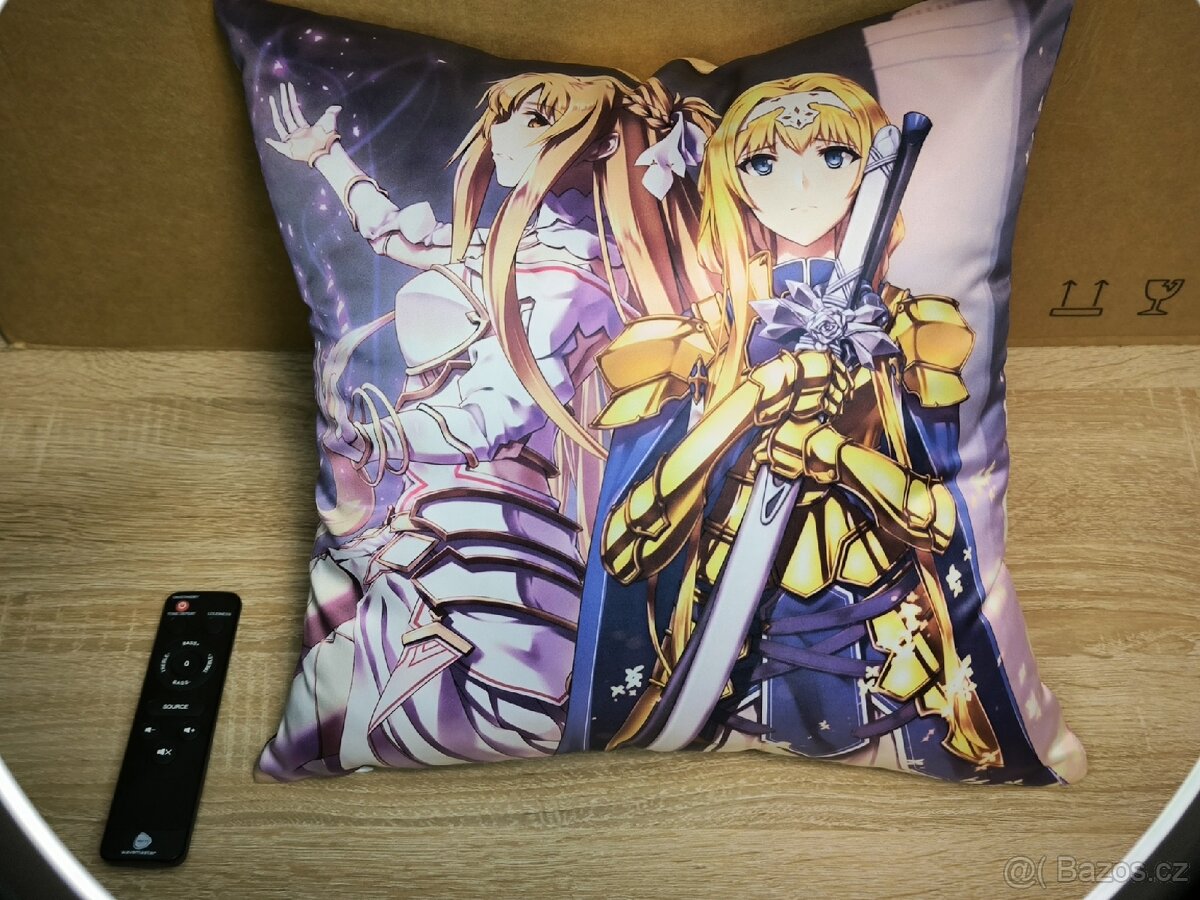 Polštář Sword Art Online - Asuna a Alice - 2