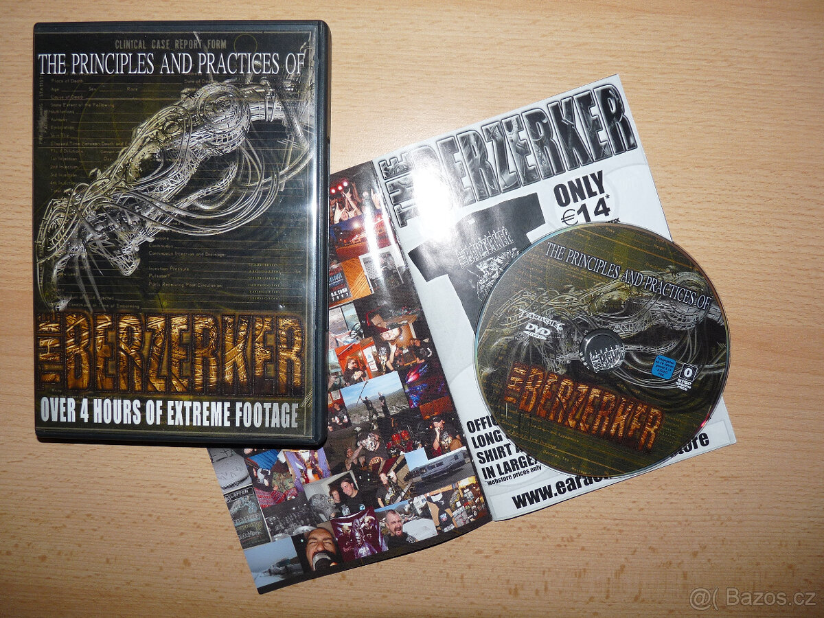 prodám DVD THE BERZERKER-The Principles and Practices 2004 - 2