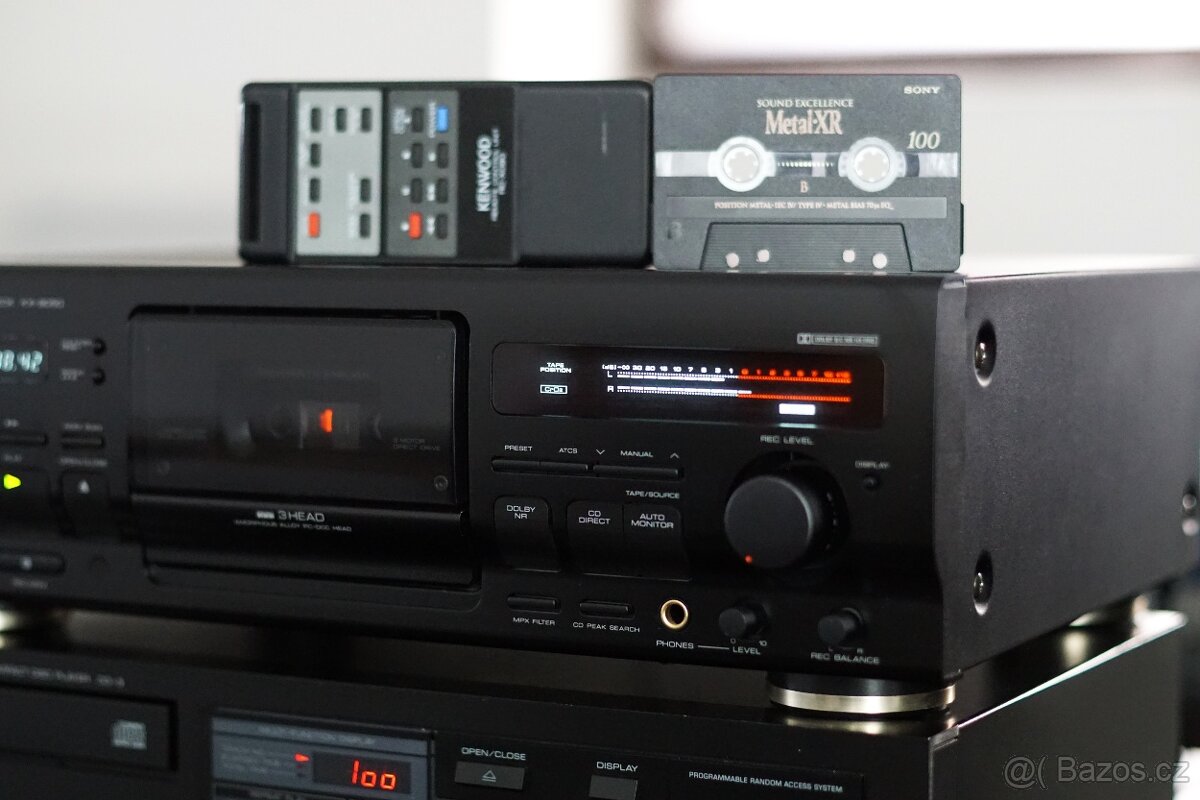 KENWOOD KX 9050 - špičkový model, 3hlavy, 3motory , DD, DO - 2