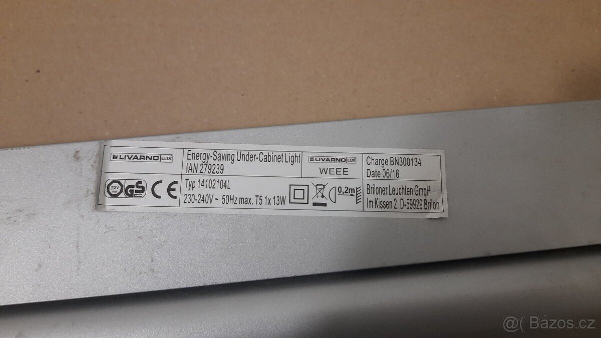 Světlo pod skříňku/nad zrcadlo - 2