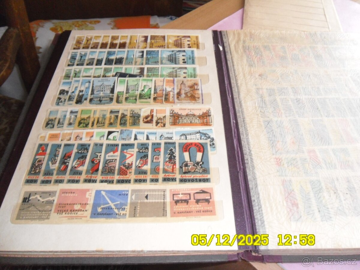 Nálepky ze sirek - 2