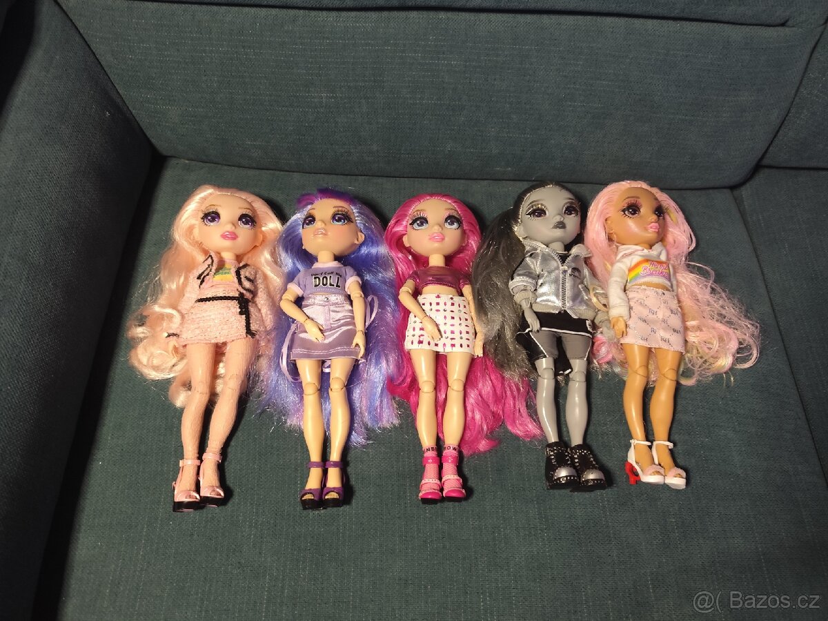 Sada panenek rainbow high - 2
