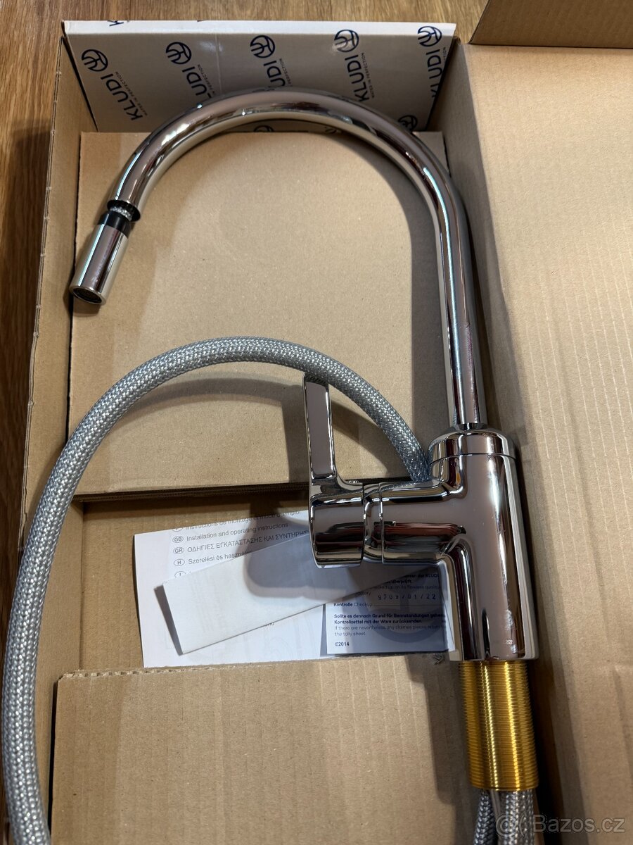 Kuchyňská baterie KLUDI s výsuvní koncovkou - 2
