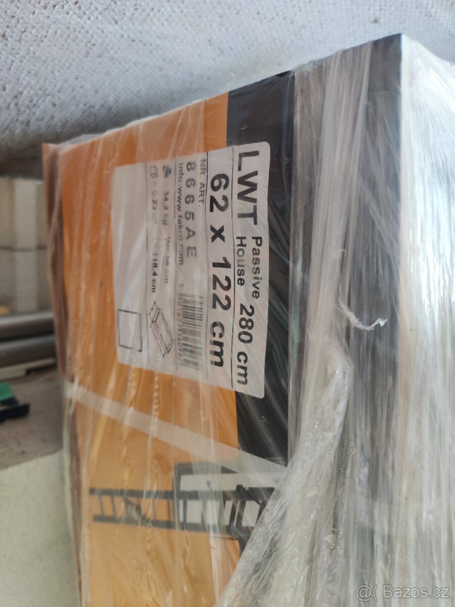 Půdní schody Fakro LWT Passive House - 2