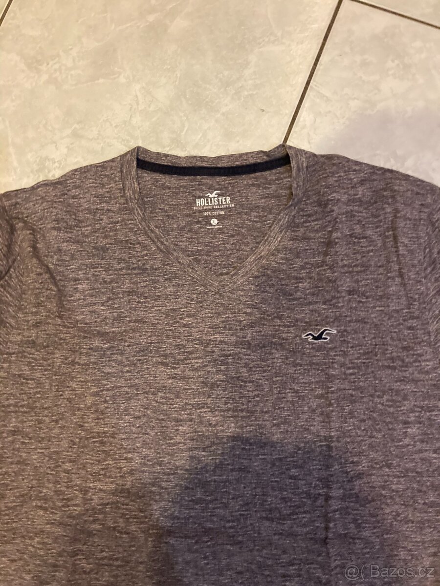 Pánské triko Hollister vel. XL - 2