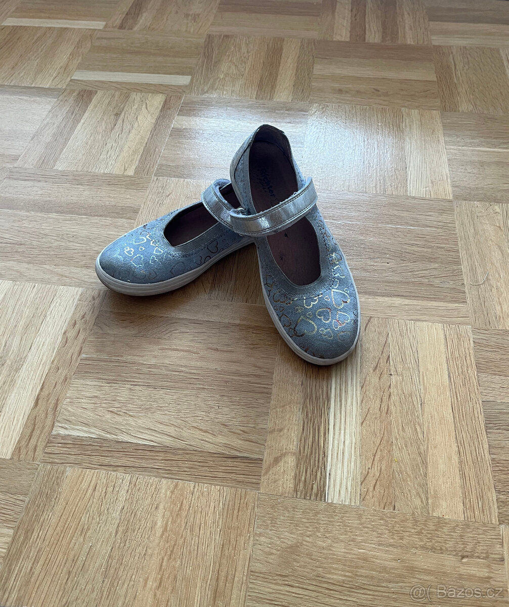 Sandály, baleríny Richter 30 (se srdíčky) - 2