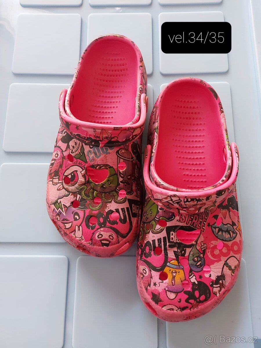 Bačkory 25,sandály 35 - 2