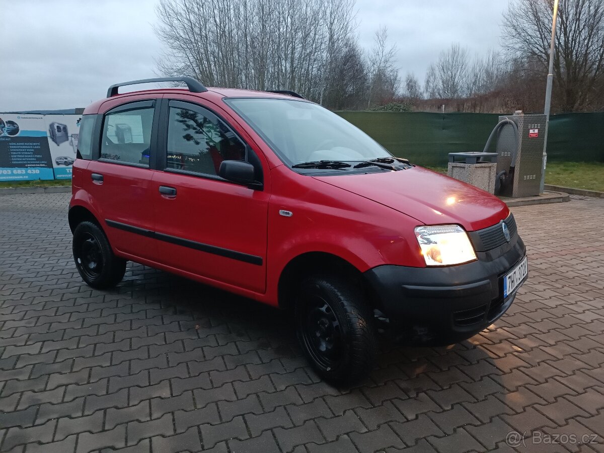 Fiat panda 1.2i 4x4 euro 4 2006 rok výroby - 2