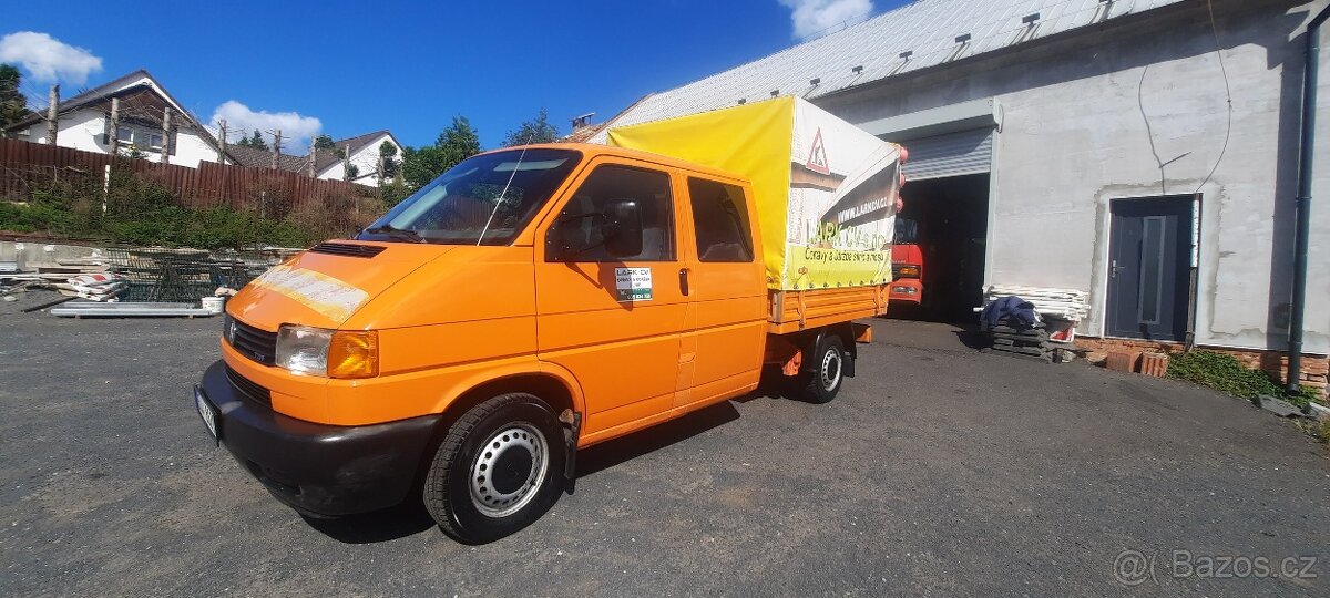VW - Volkswagen T4, valník, double cabine, DPH - 2