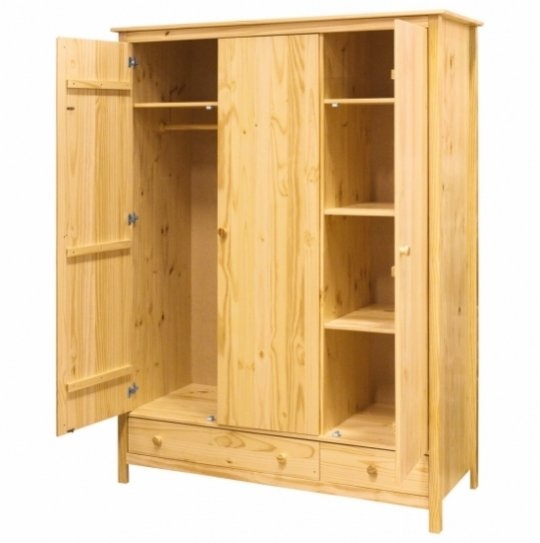 Dřevěná skříň 3dveřová TORINO - 2