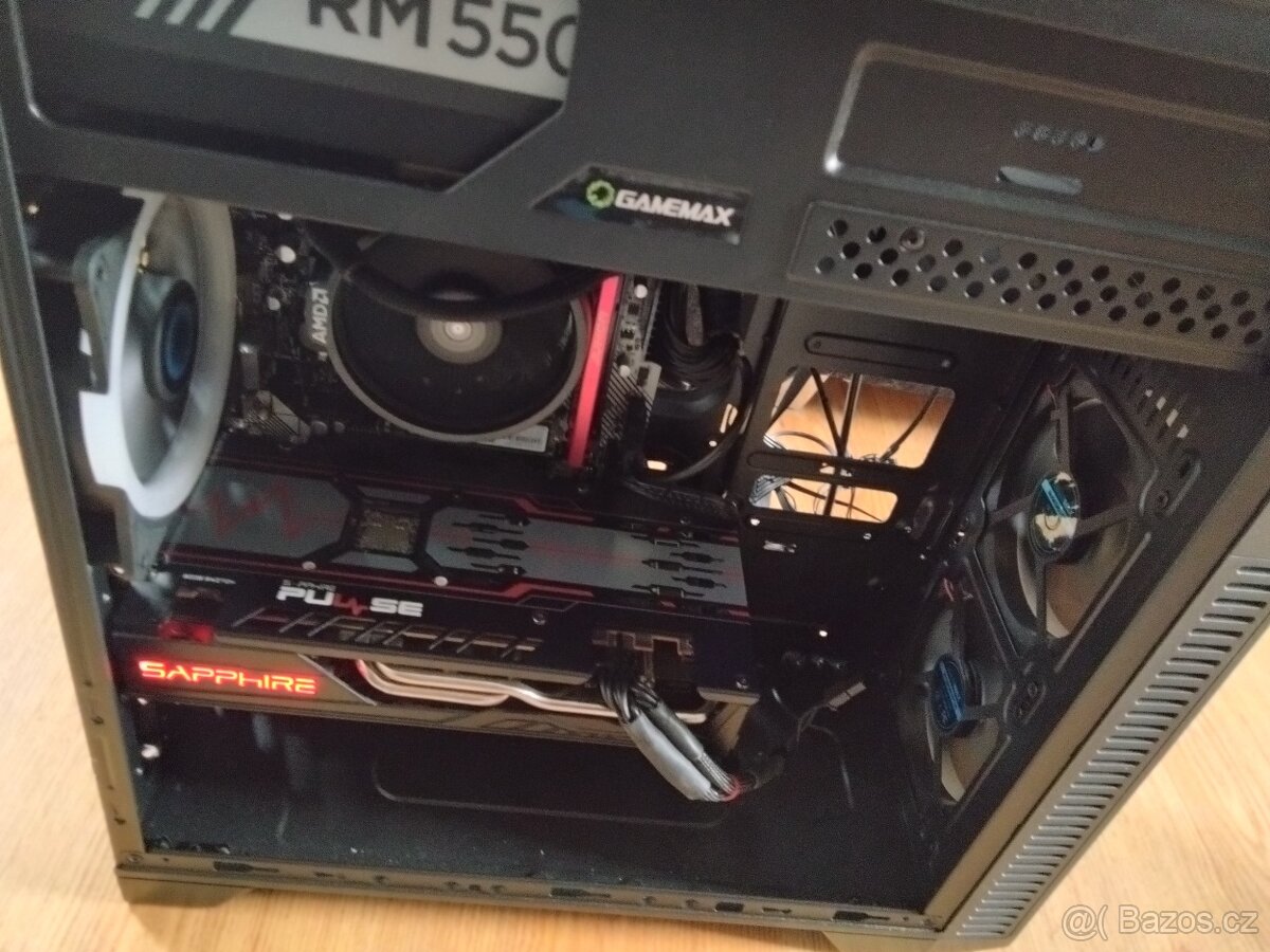 Herní PC - Ryzen 5 1600x/RX5600XT/16GB RAM/WIN 11 - 2
