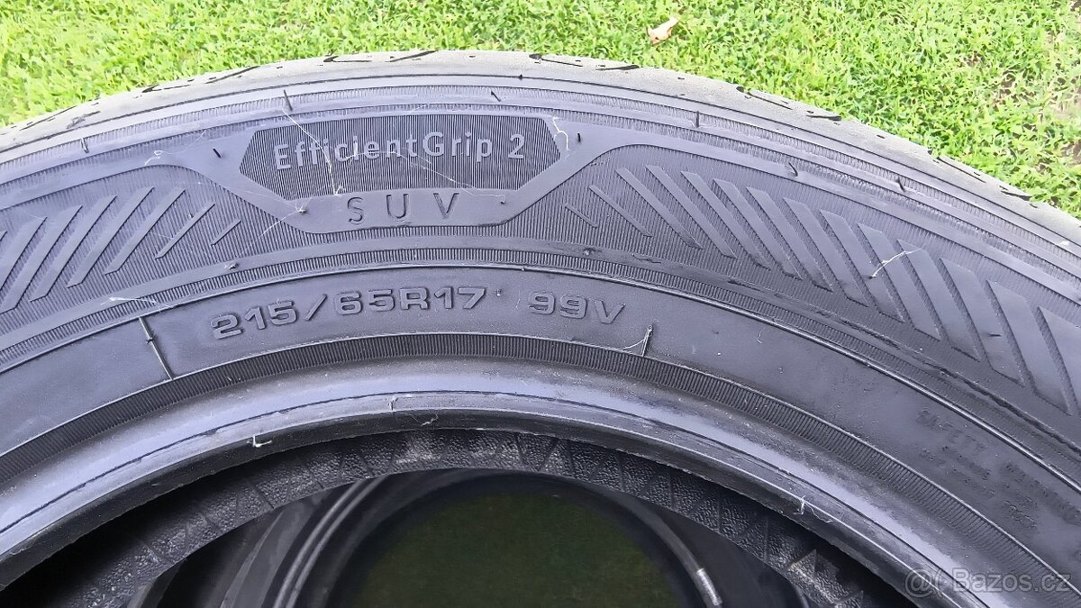 4ks letní pneu GOODYEAR 215/65 R17 - 2