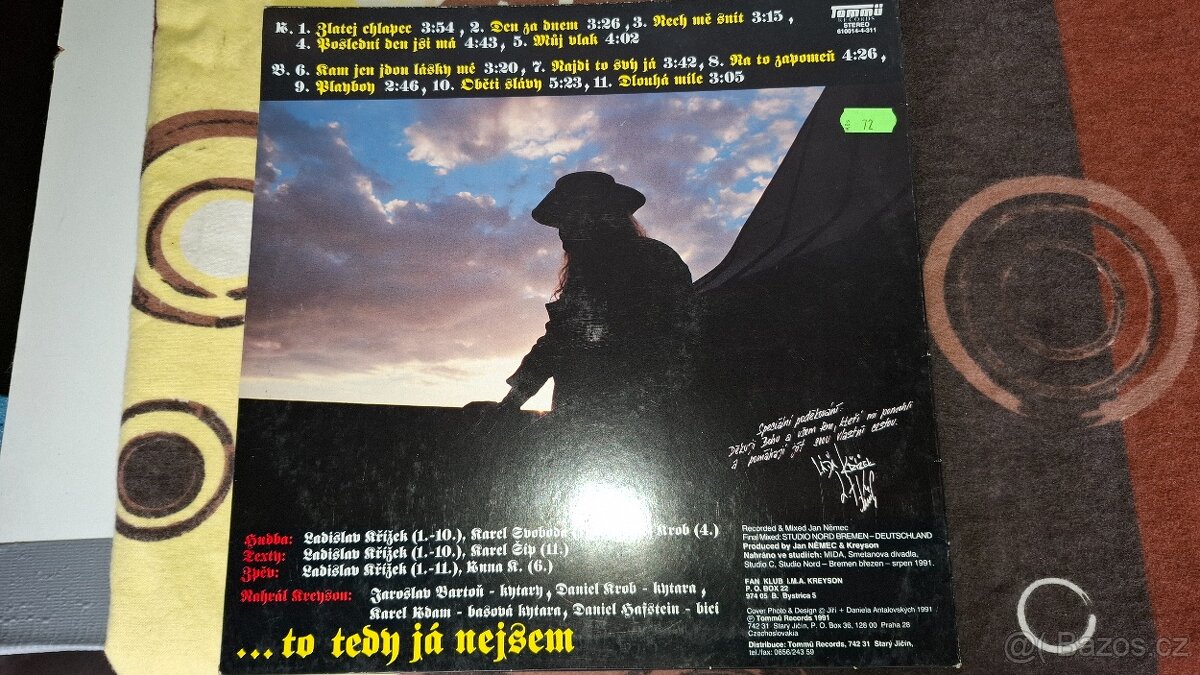 Ladislav Křížek-Zlatej Chlapec LP - 2