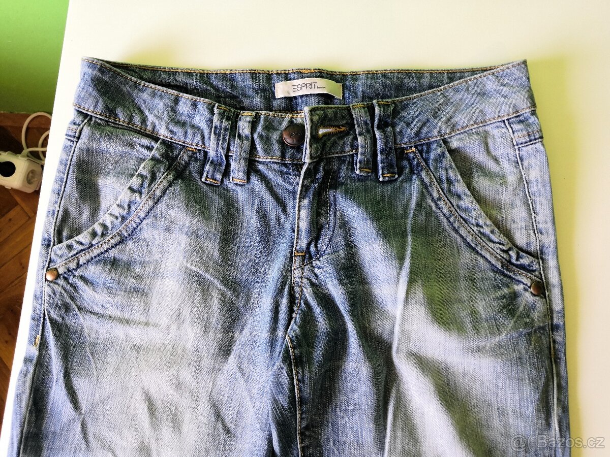 Dámské straight džíny se 4 kapsami - 2