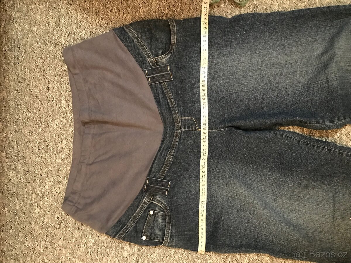 Těhotenské rifle vel.XL - 2